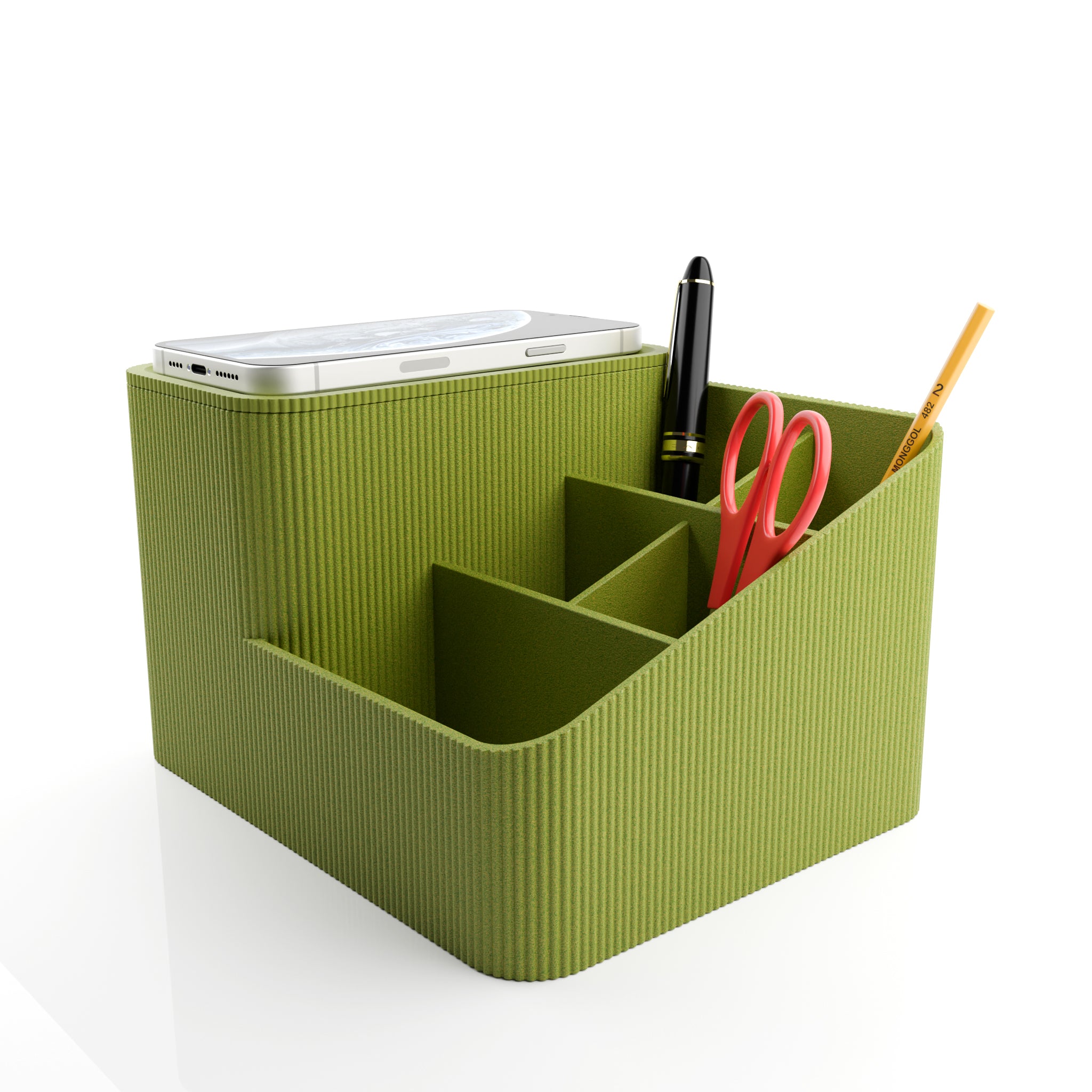 Omnia - Organizator de birou – Accesorii Birou decorativă sculpturală de la Artema Concept