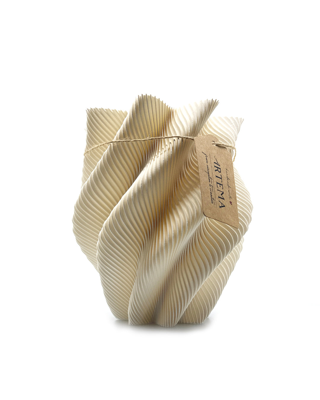 PLISEE HELIX – decorativă sculpturală de la Artema Concept