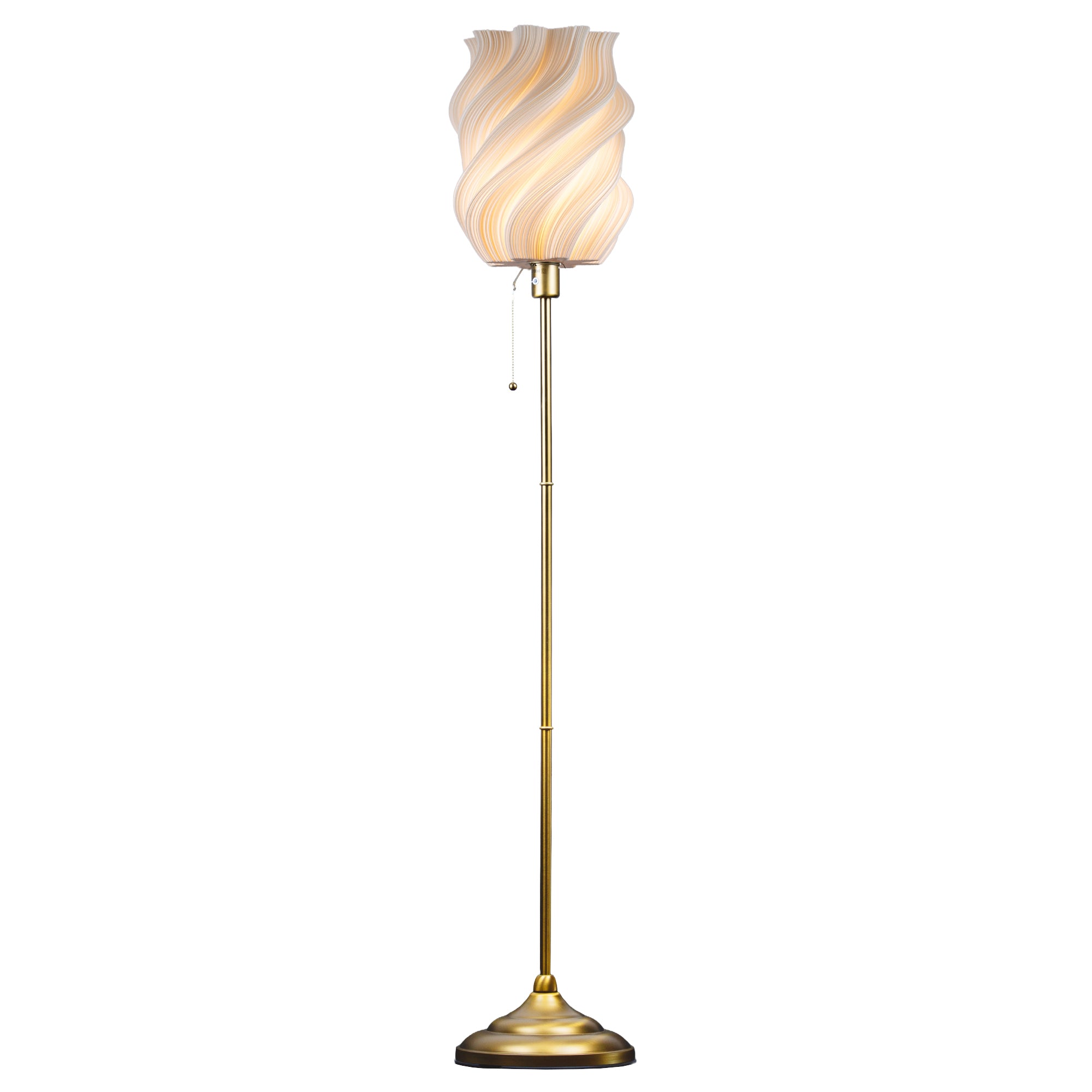 Selene Lamp Gold Edition – light decorativă sculpturală de la Artema Concept