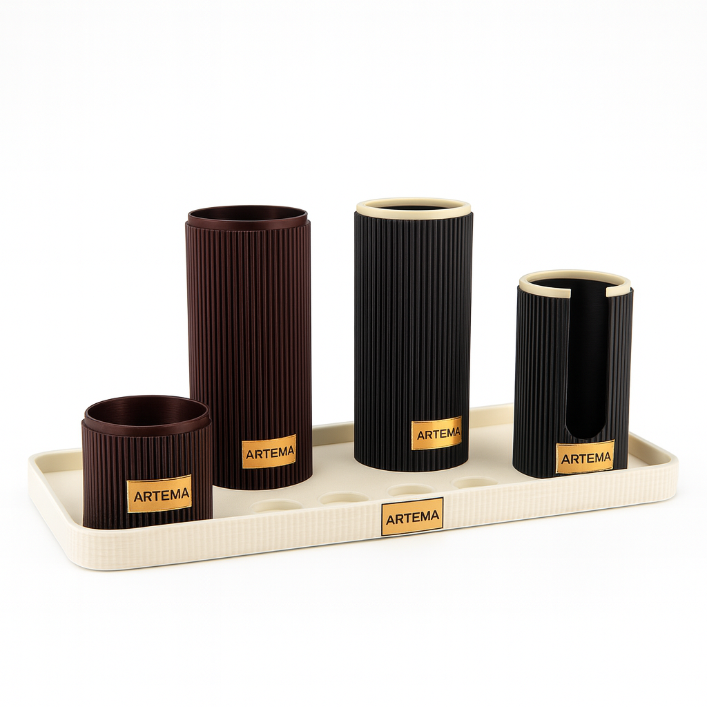 Bathroom Set - Black