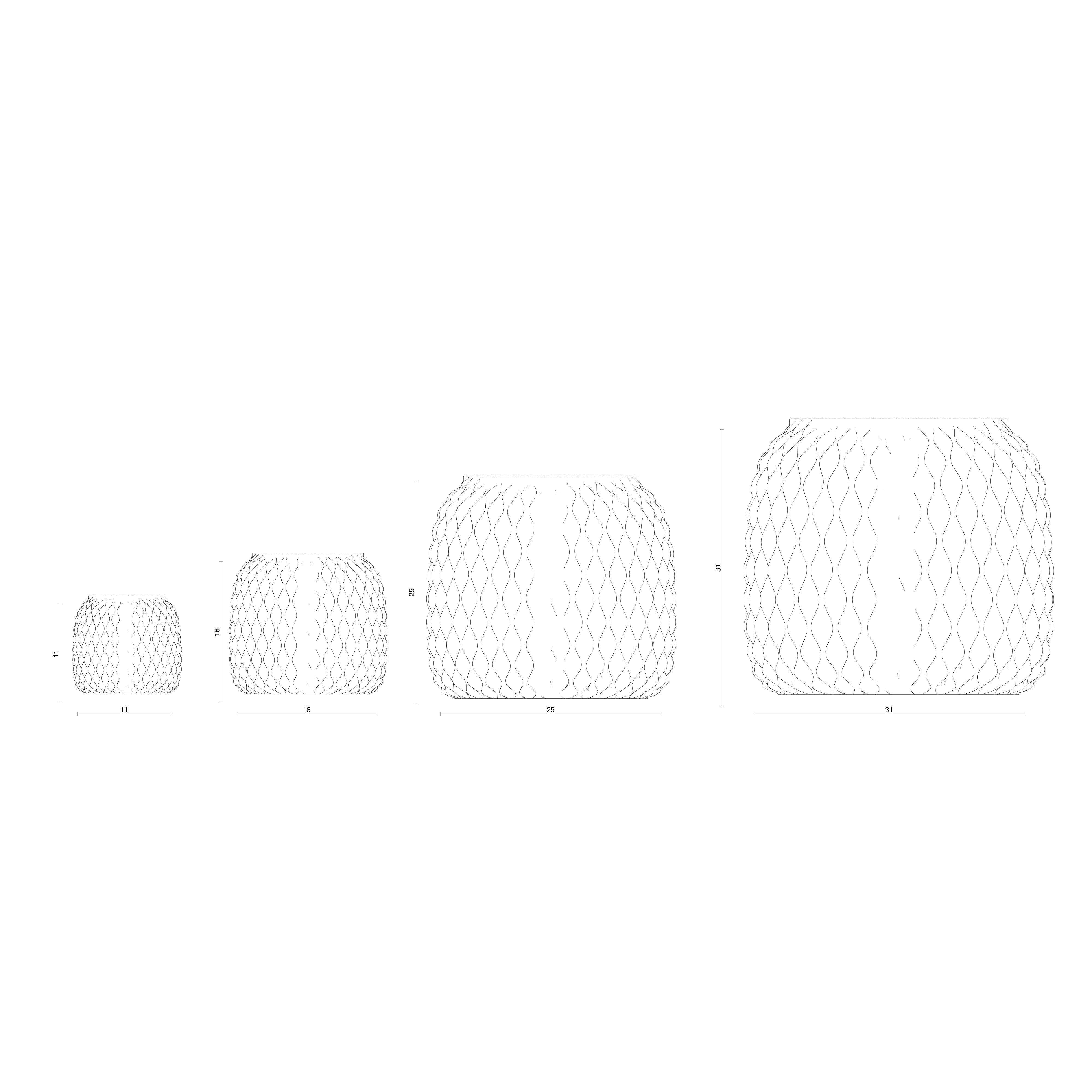 Ghiveci Dune – Ghivece decorativă sculpturală de la Artema Concept
