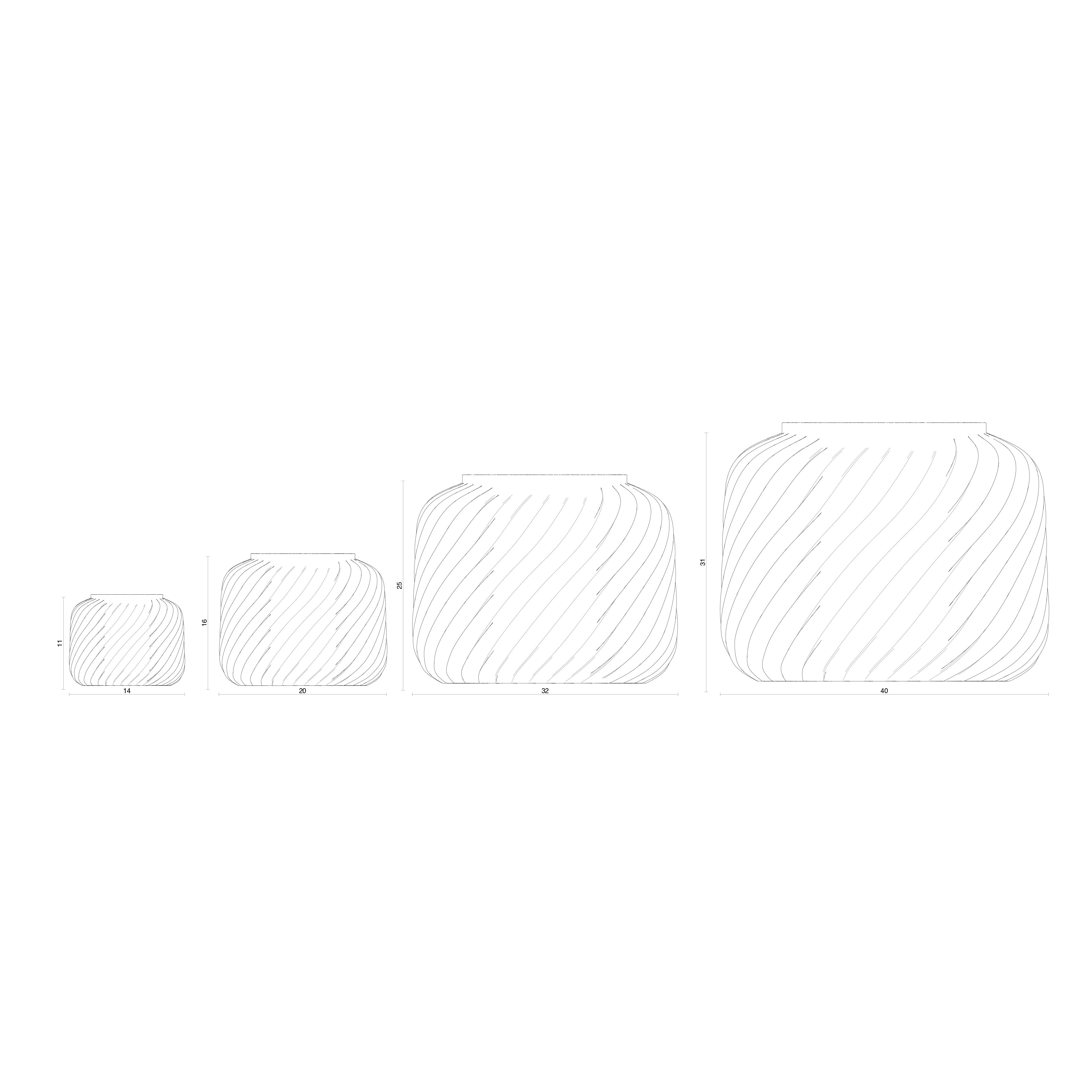 Ghiveci Infinity – Ghivece decorativă sculpturală de la Artema Concept