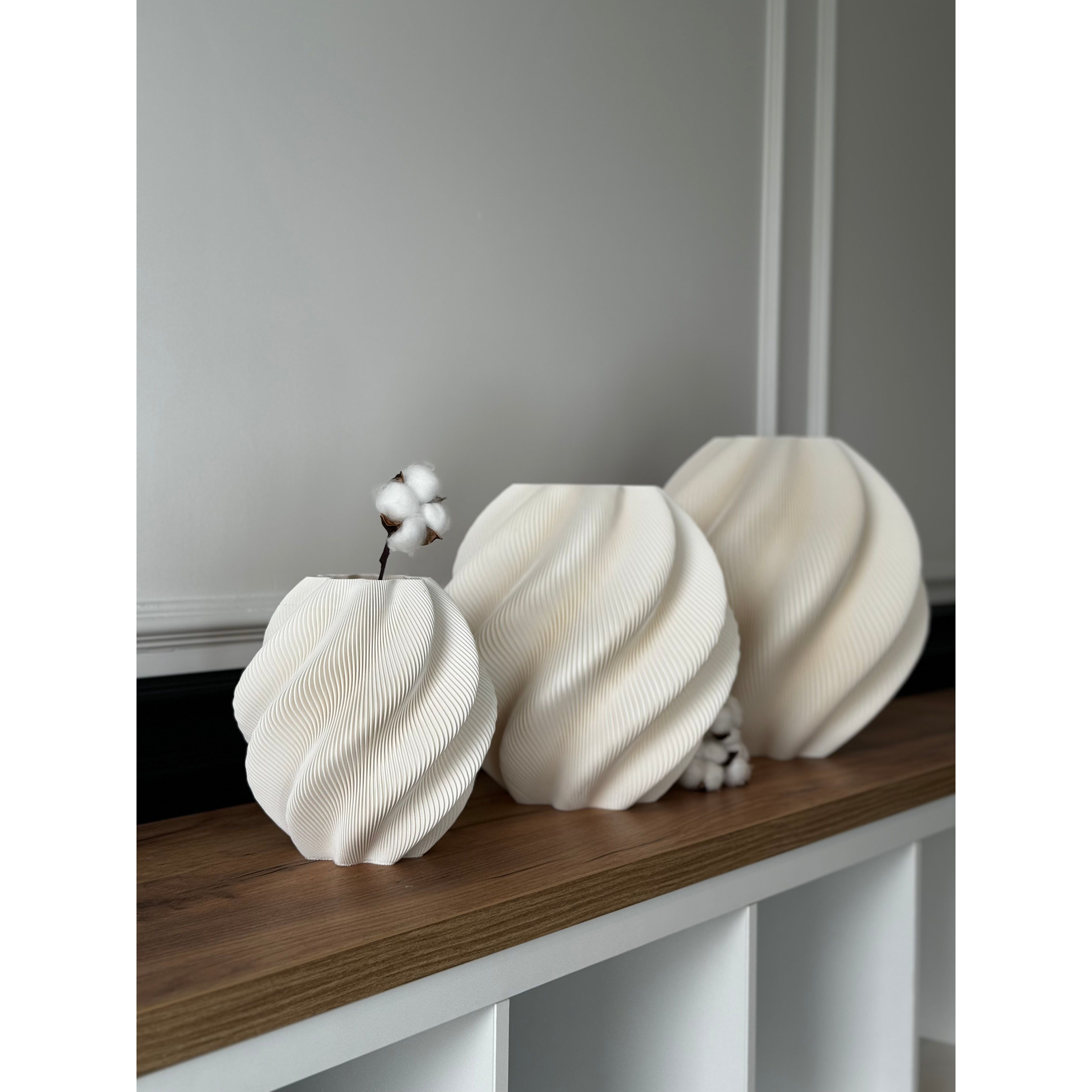 Plisee Spiral – light decorativă sculpturală de la Artema Concept