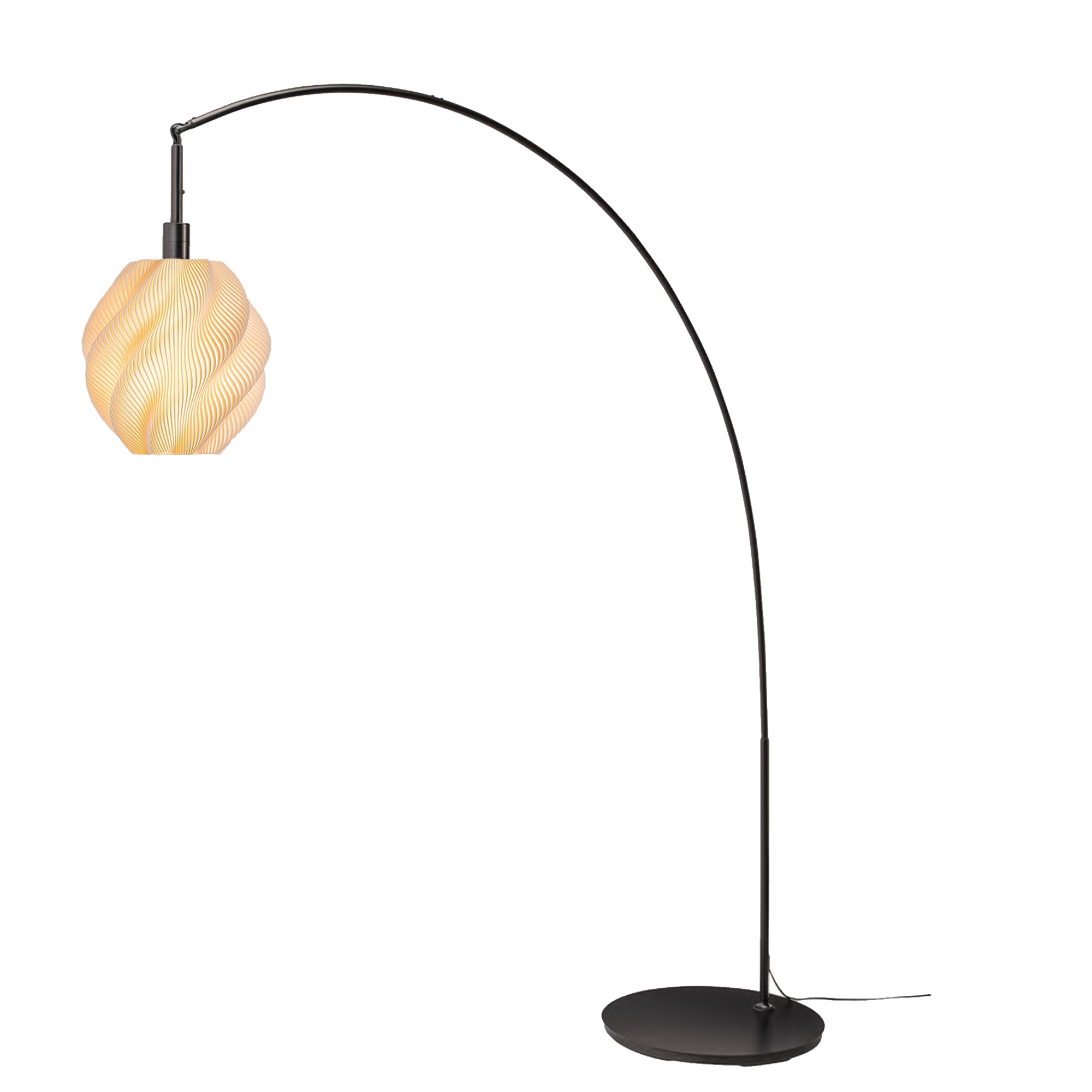 Plisee Spiral – light decorativă sculpturală de la Artema Concept