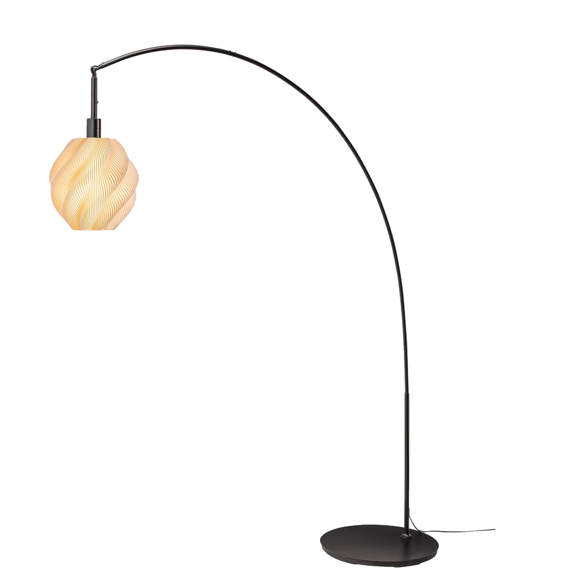 Plisee Spiral – light decorativă sculpturală de la Artema Concept