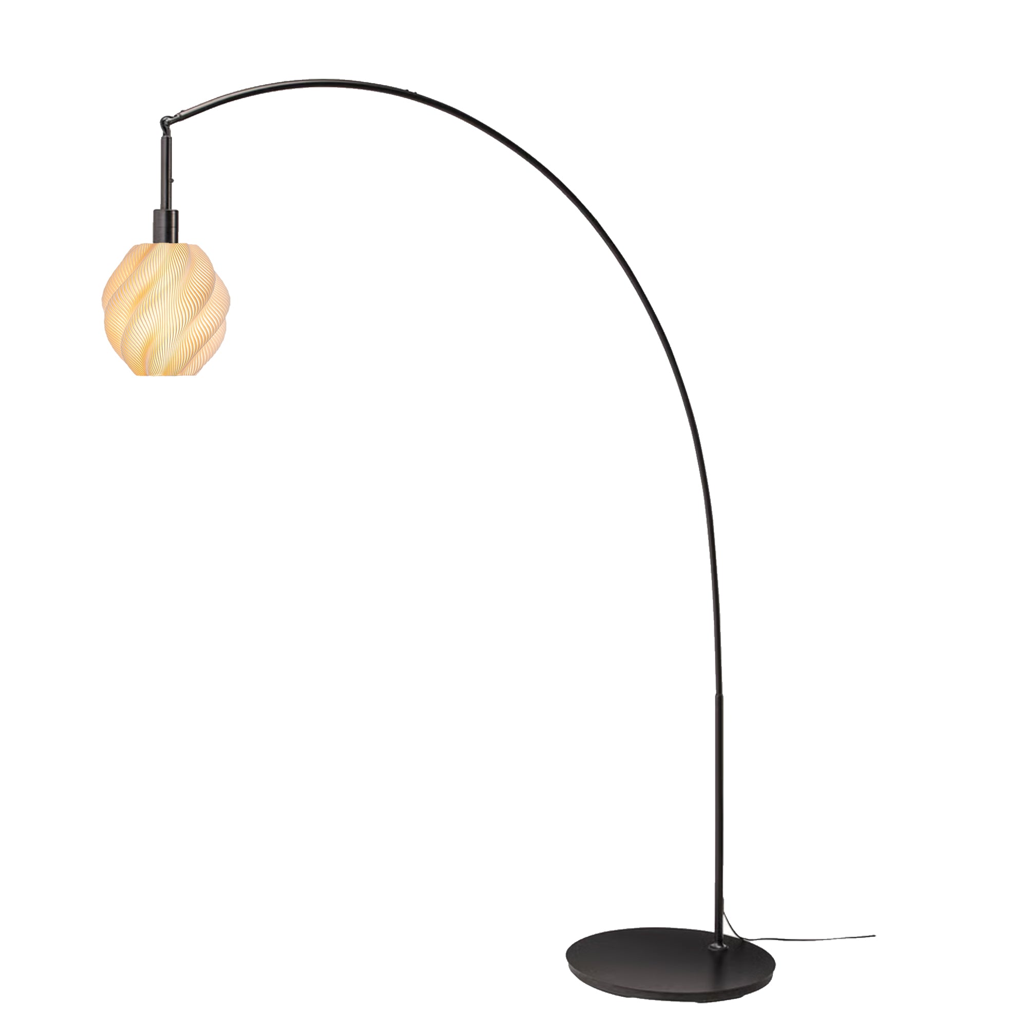 Plisee Spiral – light decorativă sculpturală de la Artema Concept