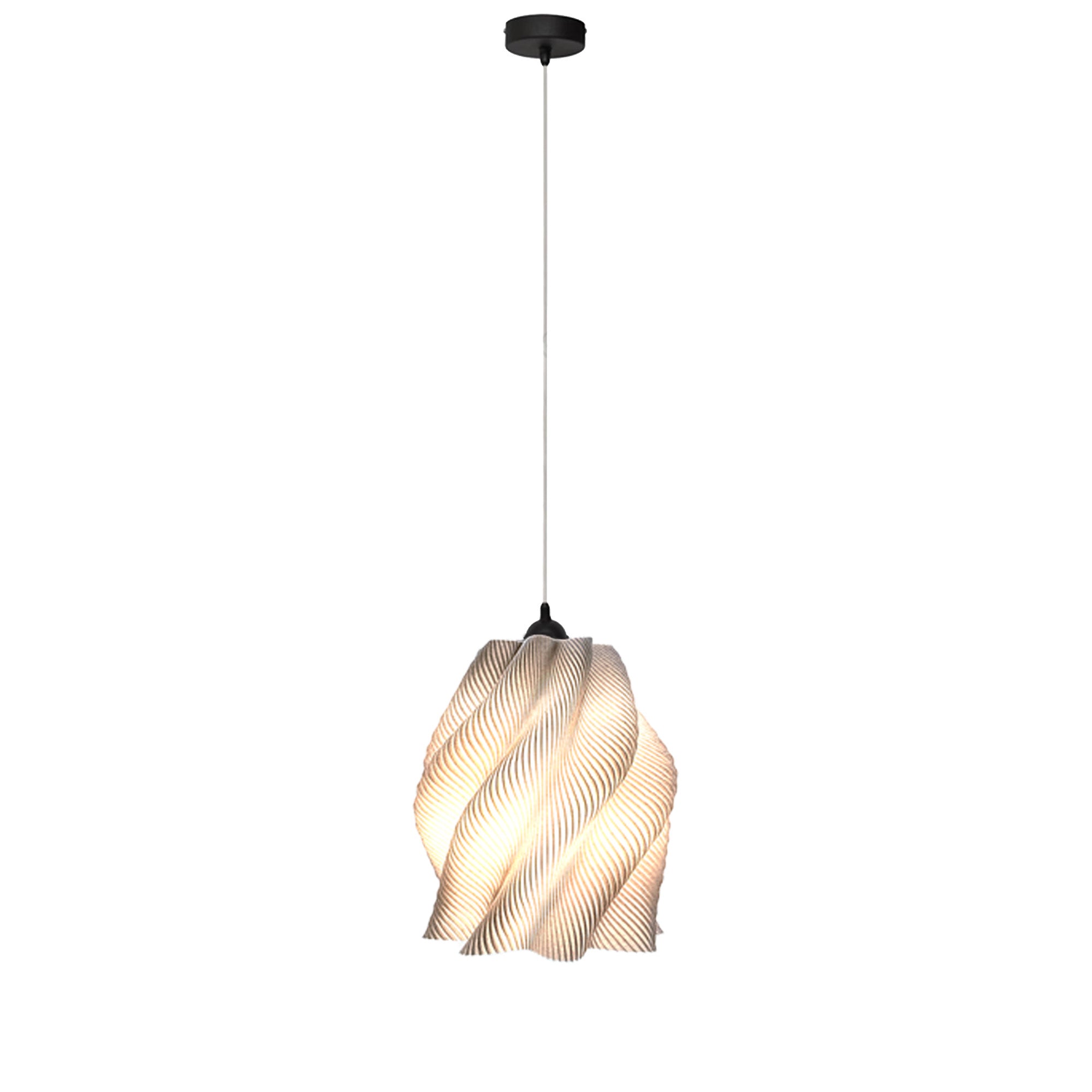 PLISEE HELIX WHITE
