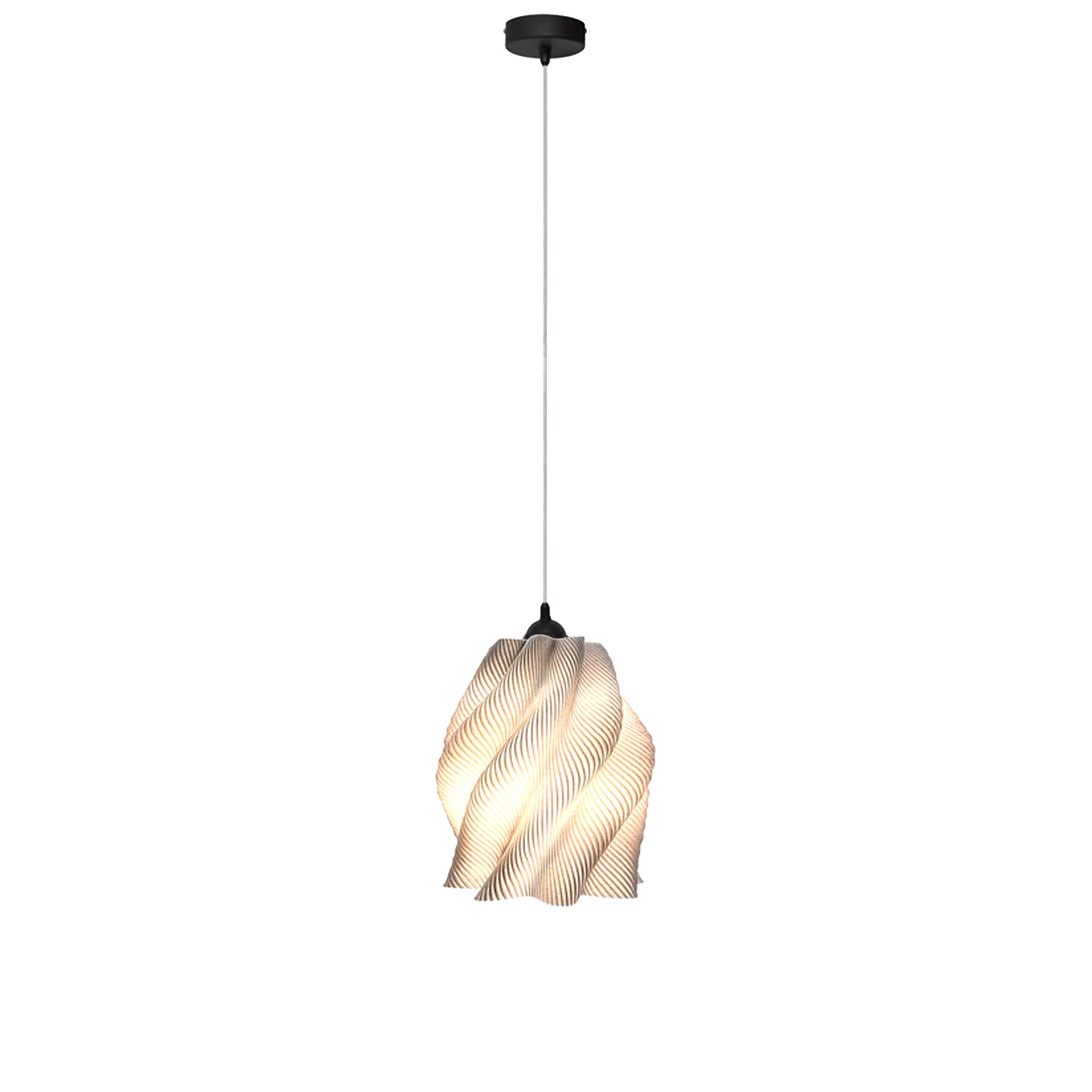 PLISEE HELIX WHITE