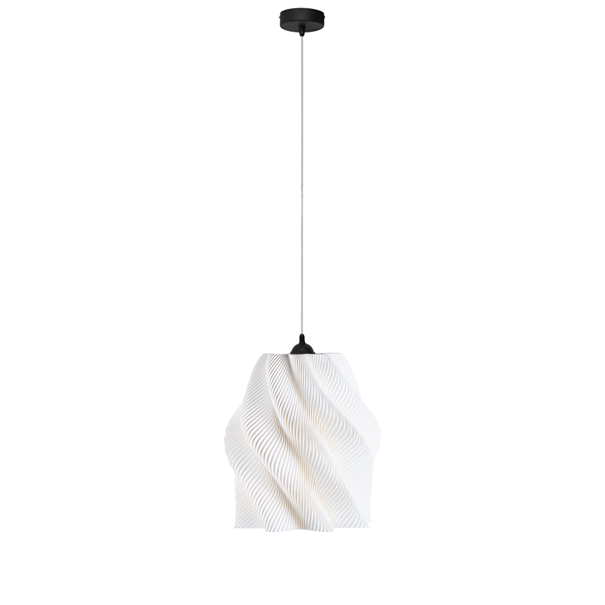 PLISEE HELIX WHITE