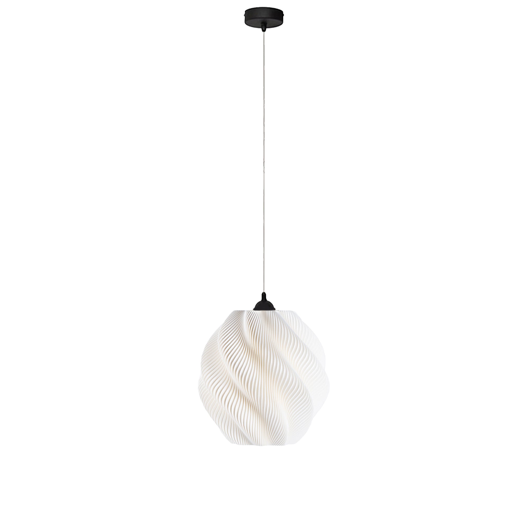 Plisee Spiral – light decorativă sculpturală de la Artema Concept