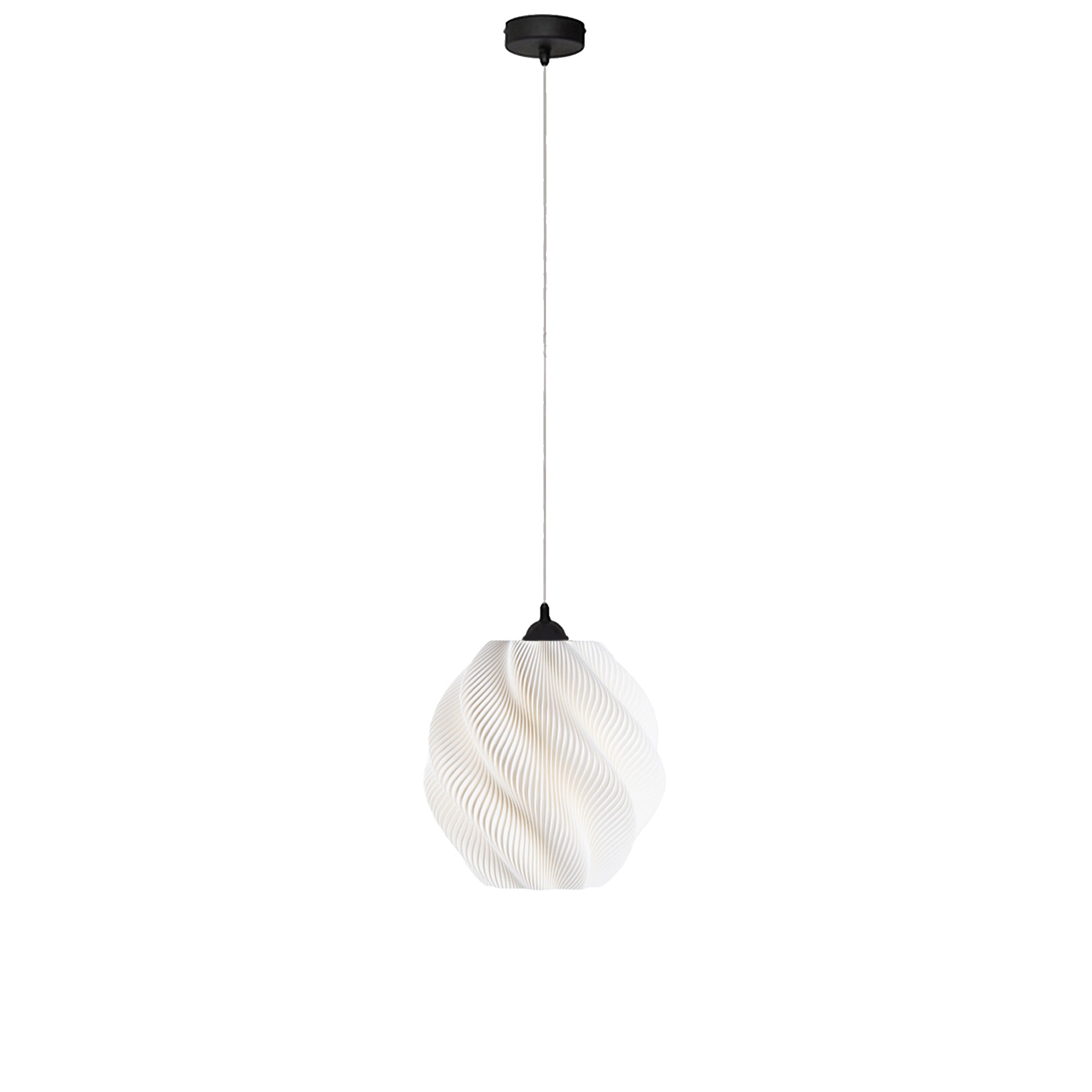 Plisee Spiral – light decorativă sculpturală de la Artema Concept
