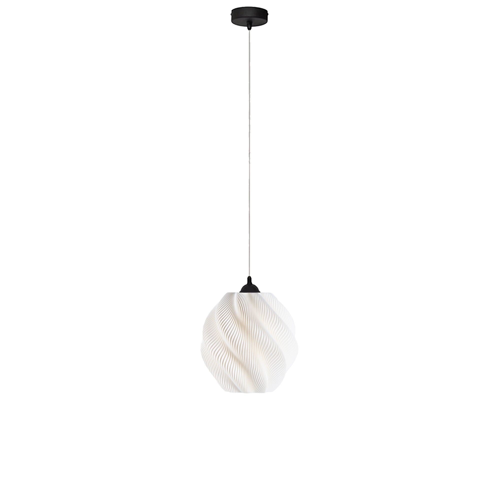 Plisee Spiral – light decorativă sculpturală de la Artema Concept