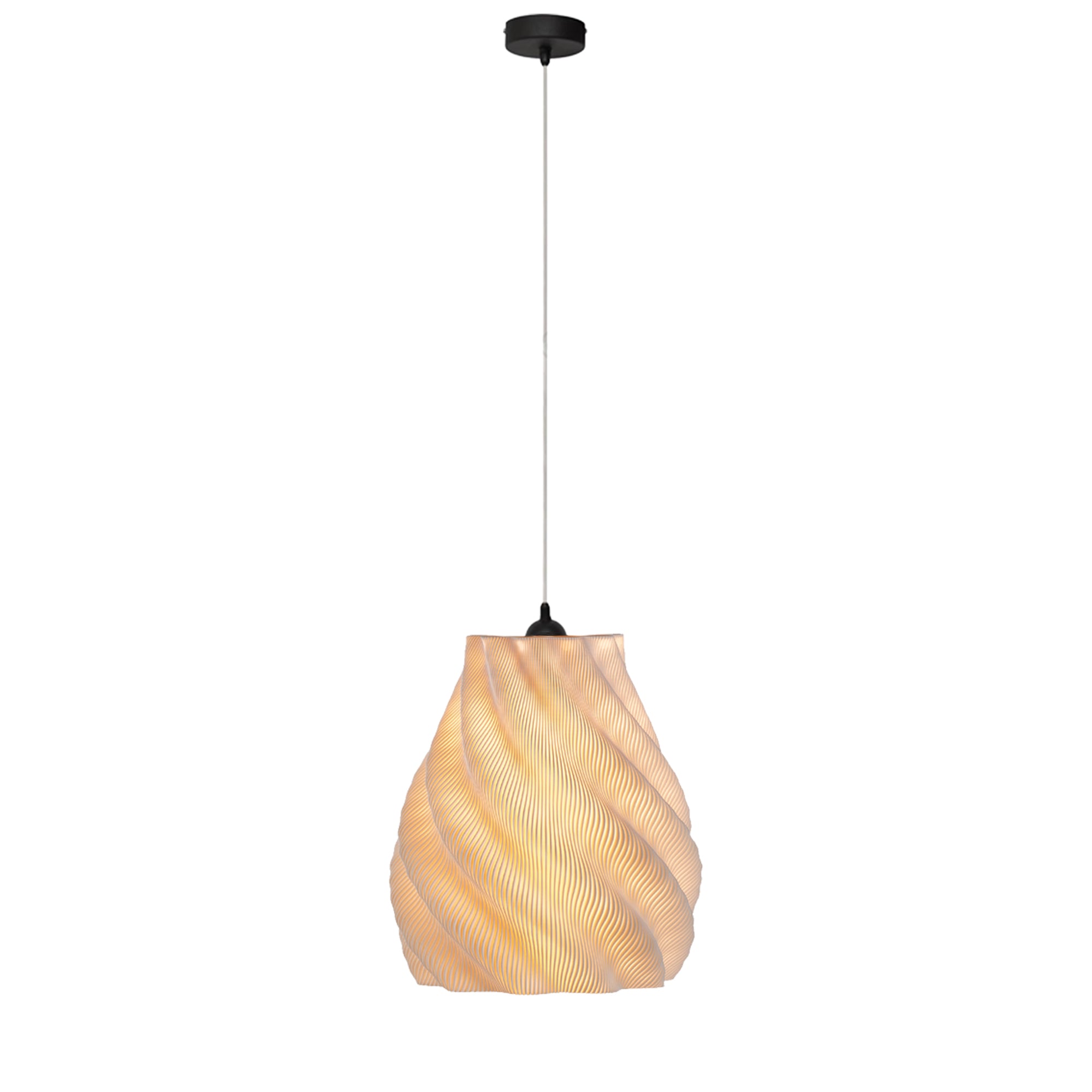 Plisee Twist – light decorativă sculpturală de la Artema Concept