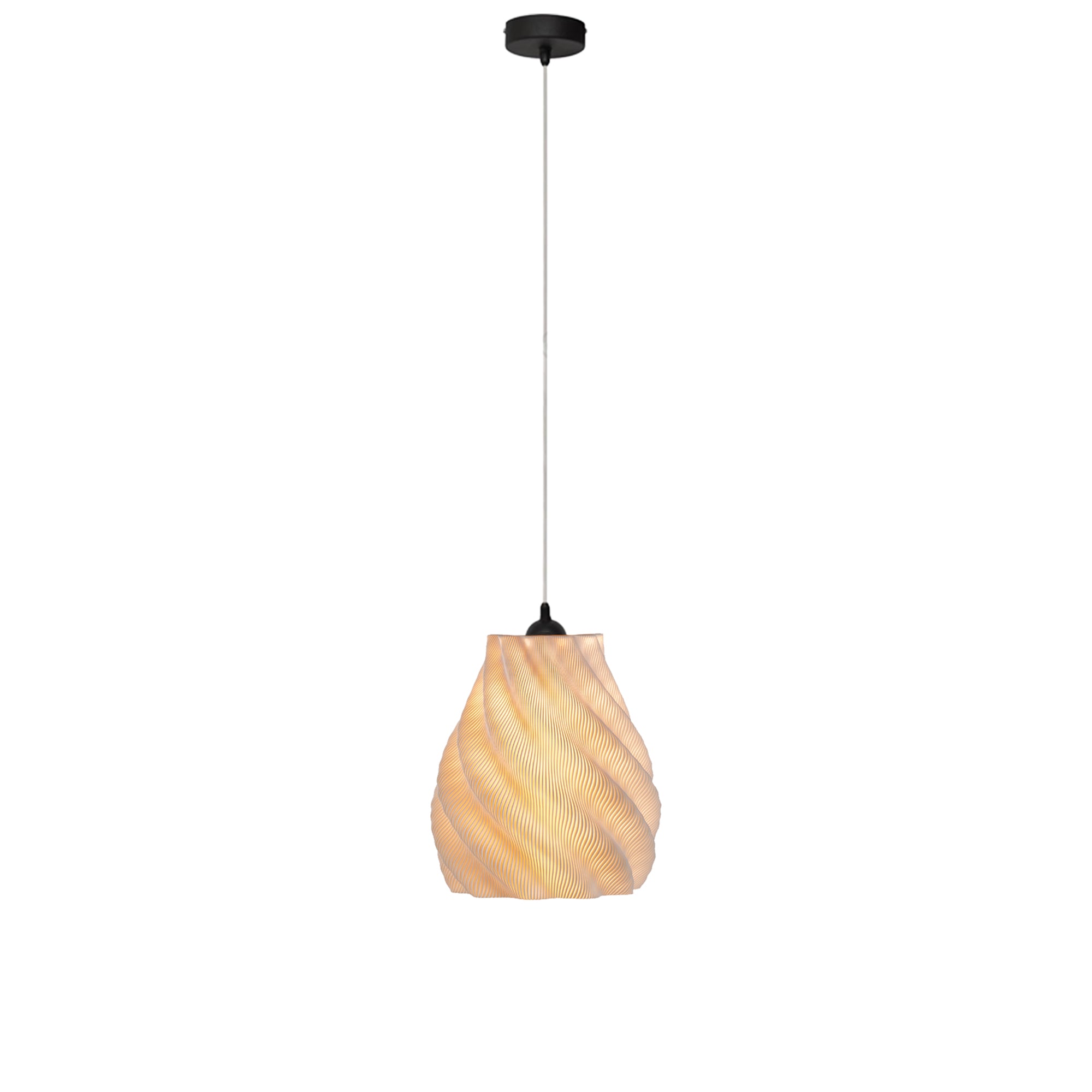 Plisee Twist – light decorativă sculpturală de la Artema Concept