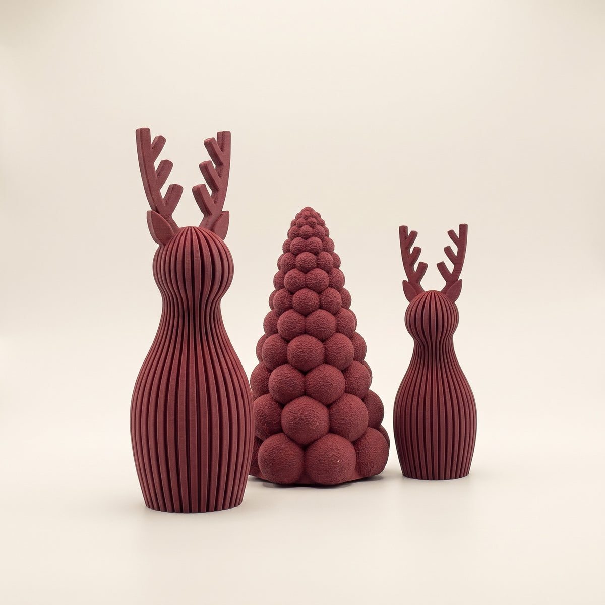 Set Nordic Family – Burgundy Red – ARTEMA Crăciun 2026, studio