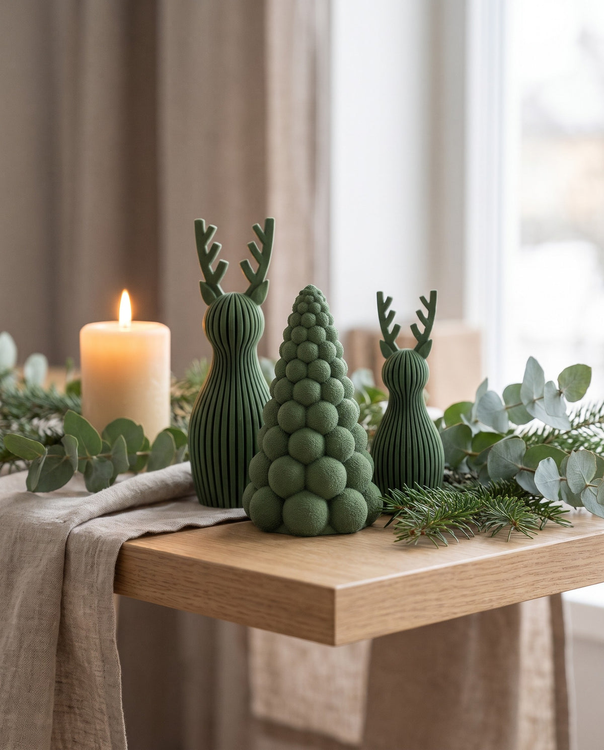 Set Nordic Family – Verde – ARTEMA Crăciun 2026, ambient