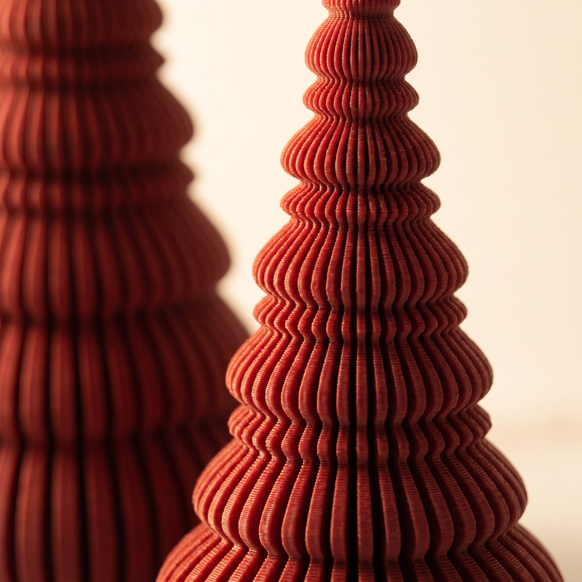 Set Ribbon Duo – Burgundy Red – ARTEMA Crăciun 2026, detaliu textură
