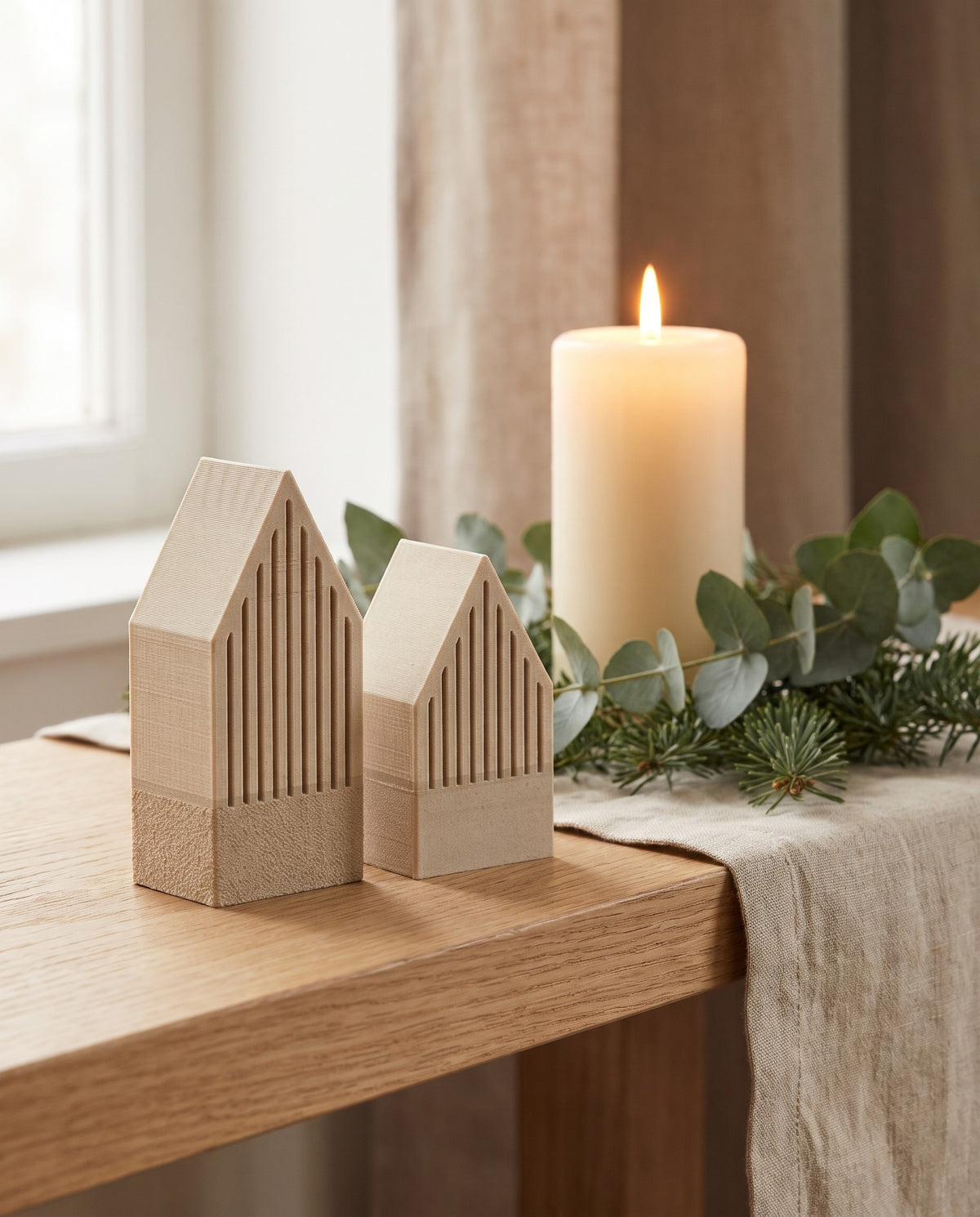 Set Satul Hygge – Bej – ARTEMA Crăciun 2026, ambient