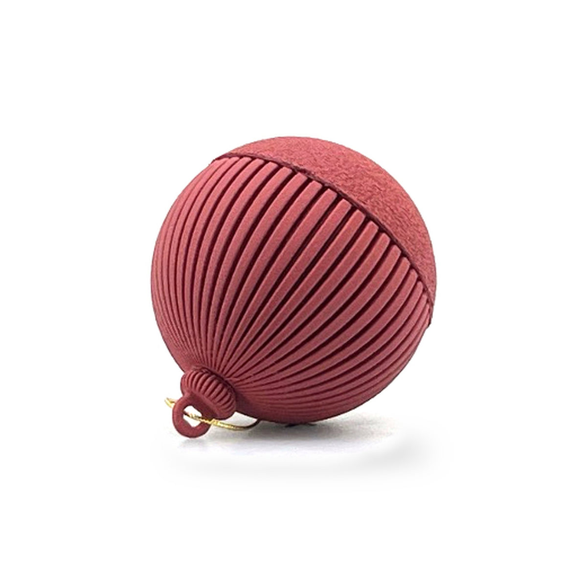 Glob burgundy red
