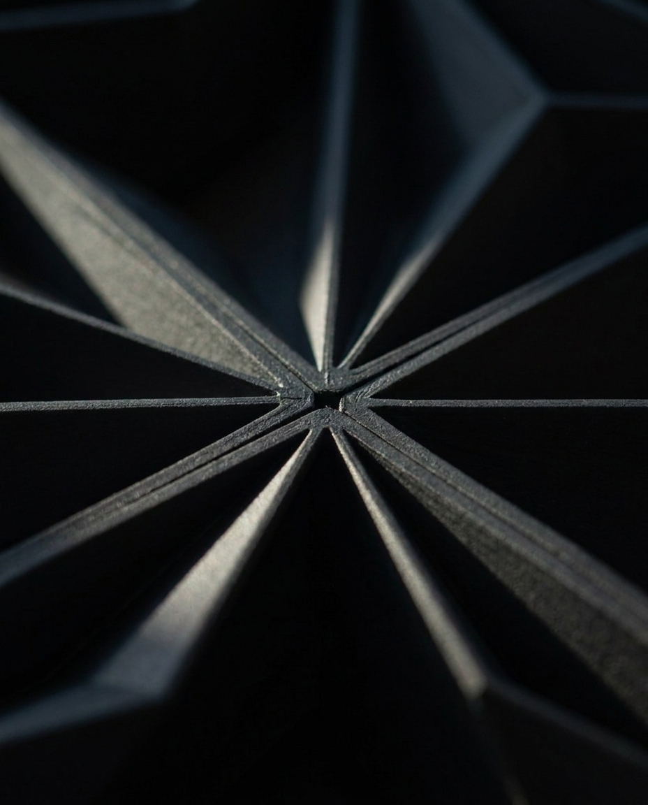 TERRA negru mat — detaliu relief
