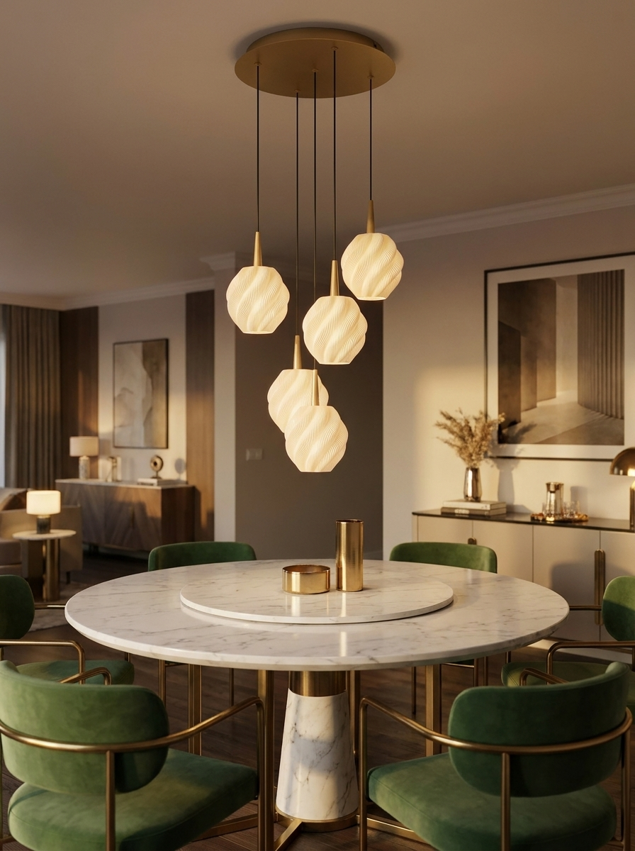 ANDROMEDA 5 Cream Facet lifestyle