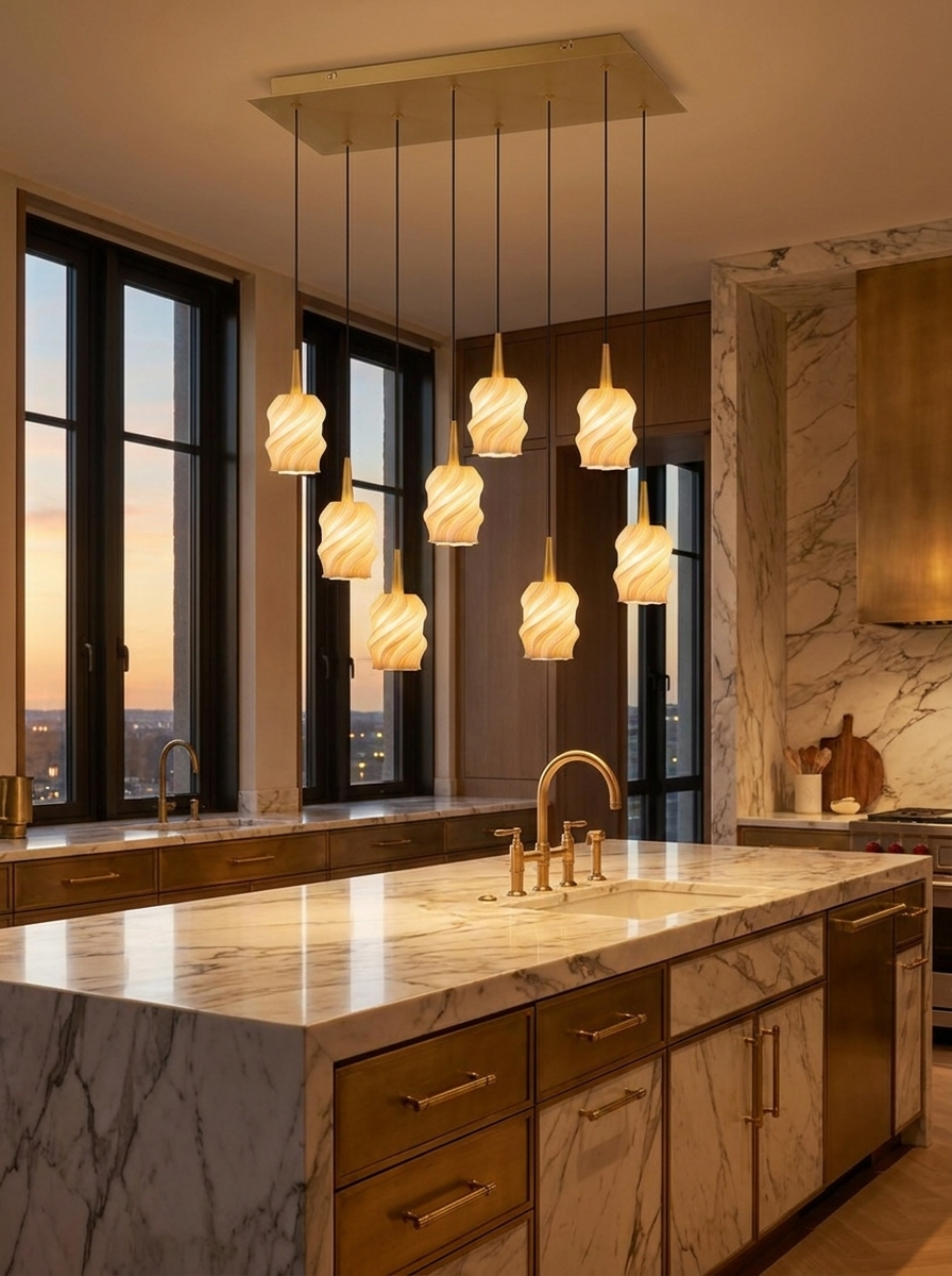 ANDROMEDA 8 Rect Ivory Twist lifestyle
