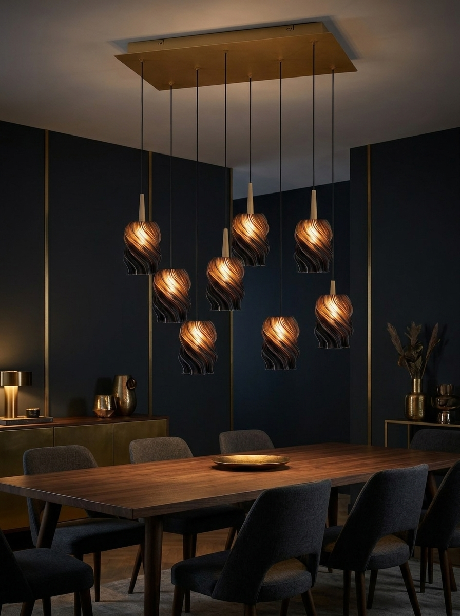ANDROMEDA 8 Rect Onyx Twist lifestyle