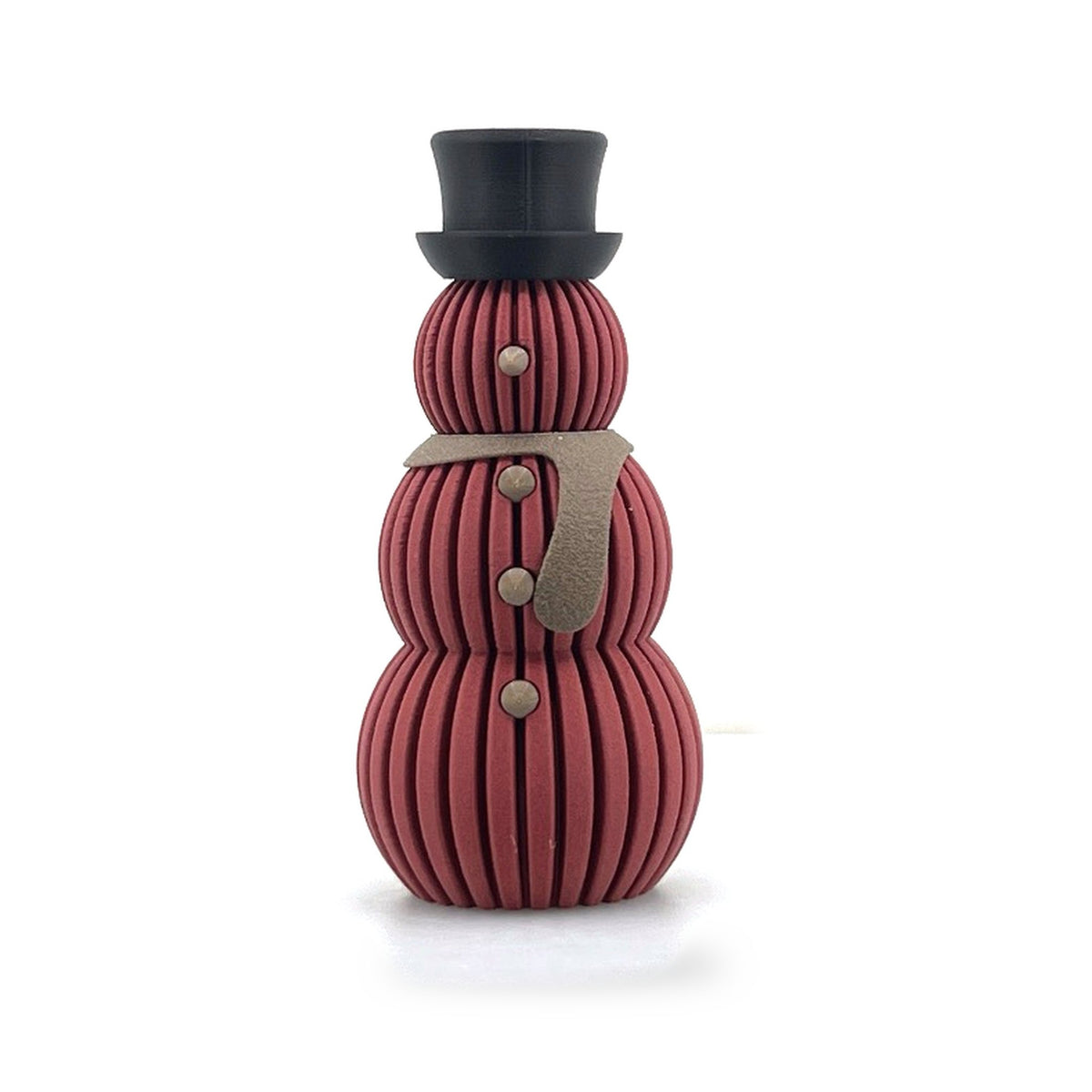 Om de zăpadă – Burgundy Red