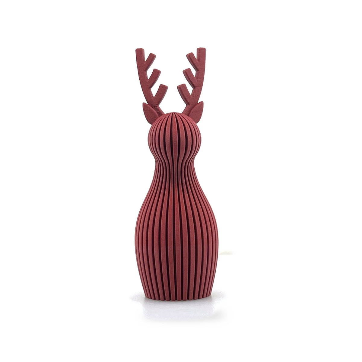 Ren mare 18 cm – Burgundy Red