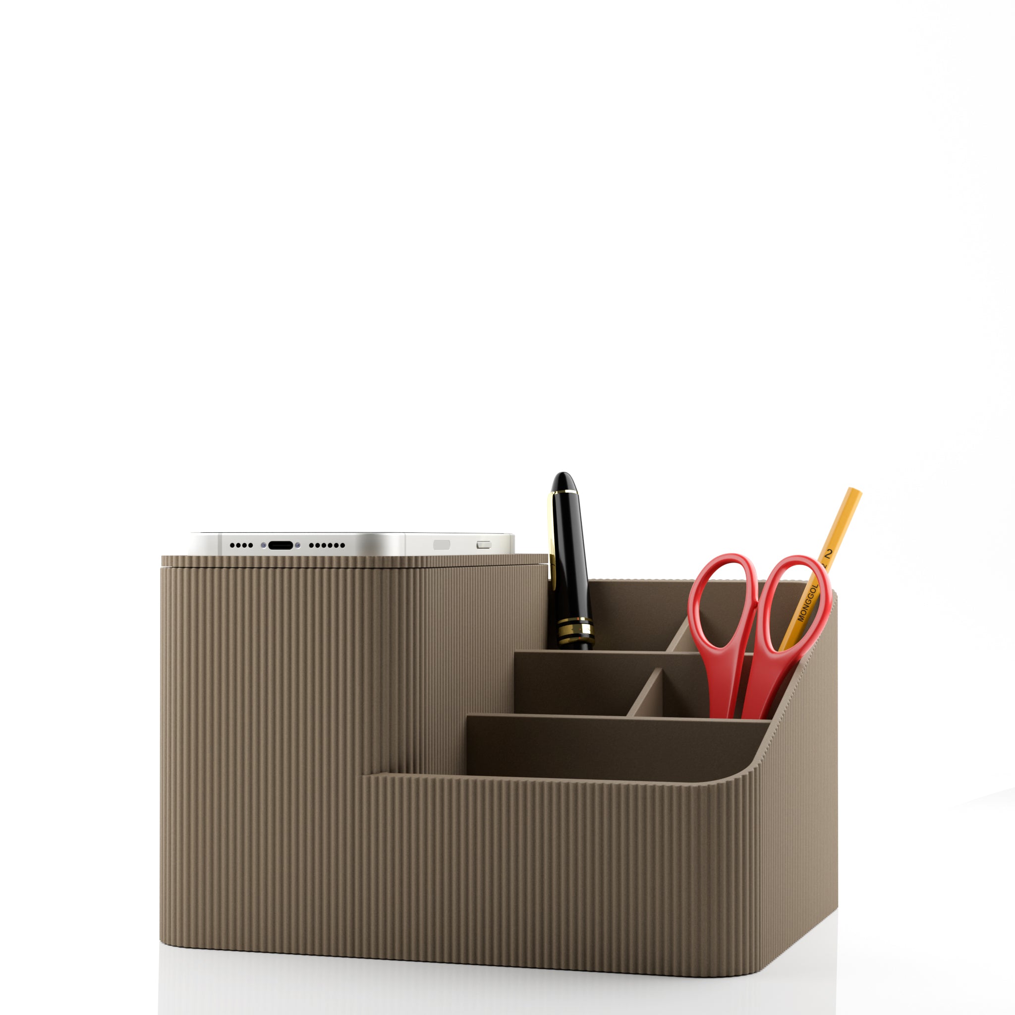 Omnia - Organizator de birou – Accesorii Birou decorativă sculpturală de la Artema Concept