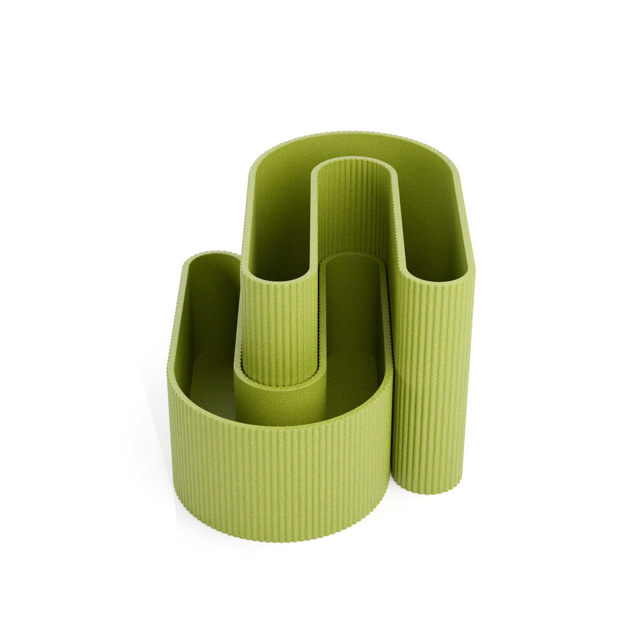 Wave - Organizator de birou – Accesorii Birou decorativă sculpturală de la Artema Concept