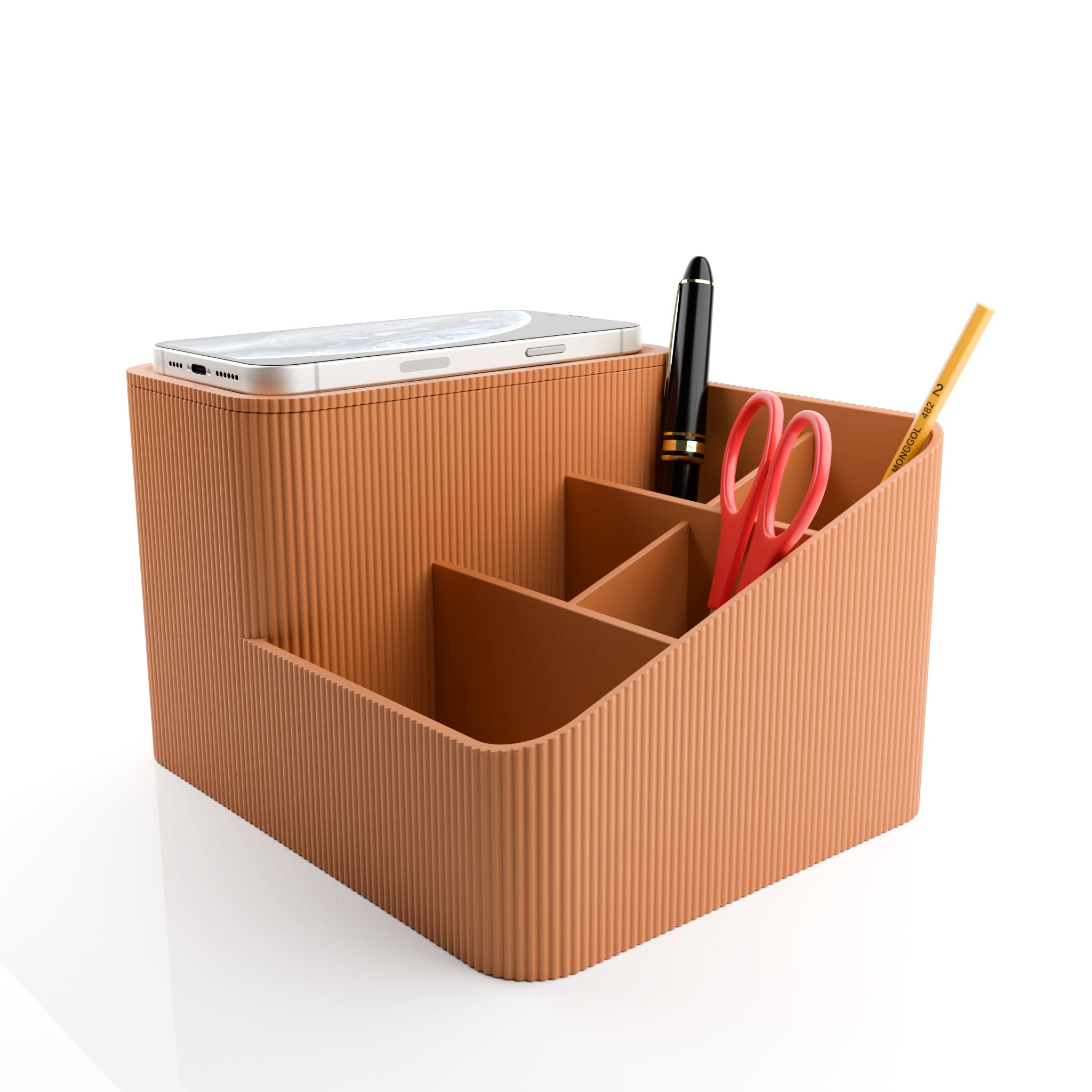 Omnia - Organizator de birou – Accesorii Birou decorativă sculpturală de la Artema Concept