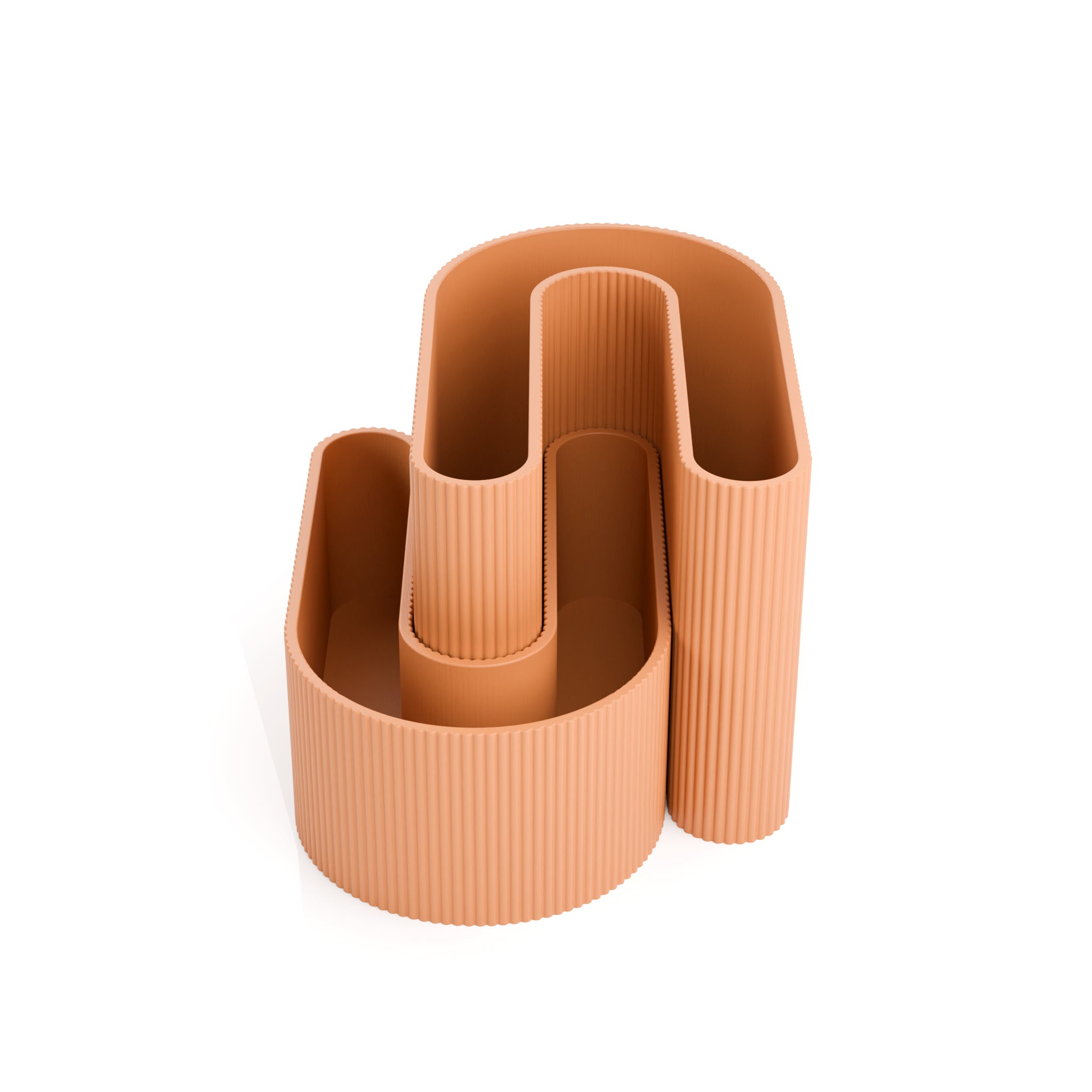 Wave - Organizator de birou – Accesorii Birou decorativă sculpturală de la Artema Concept