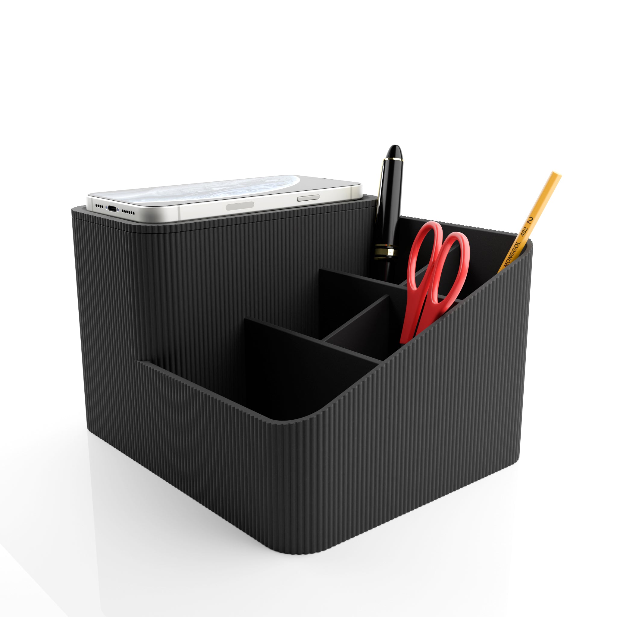 Omnia - Organizator de birou – Accesorii Birou decorativă sculpturală de la Artema Concept