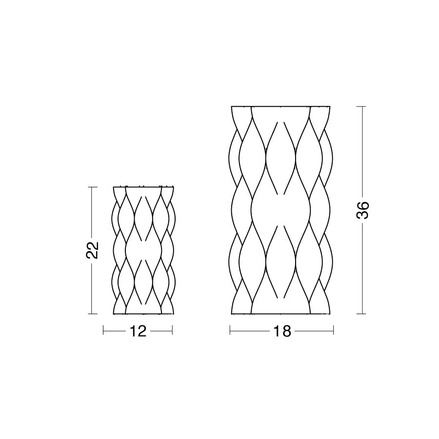 Dune (Copy) – Vase decorativă sculpturală de la Artema Concept