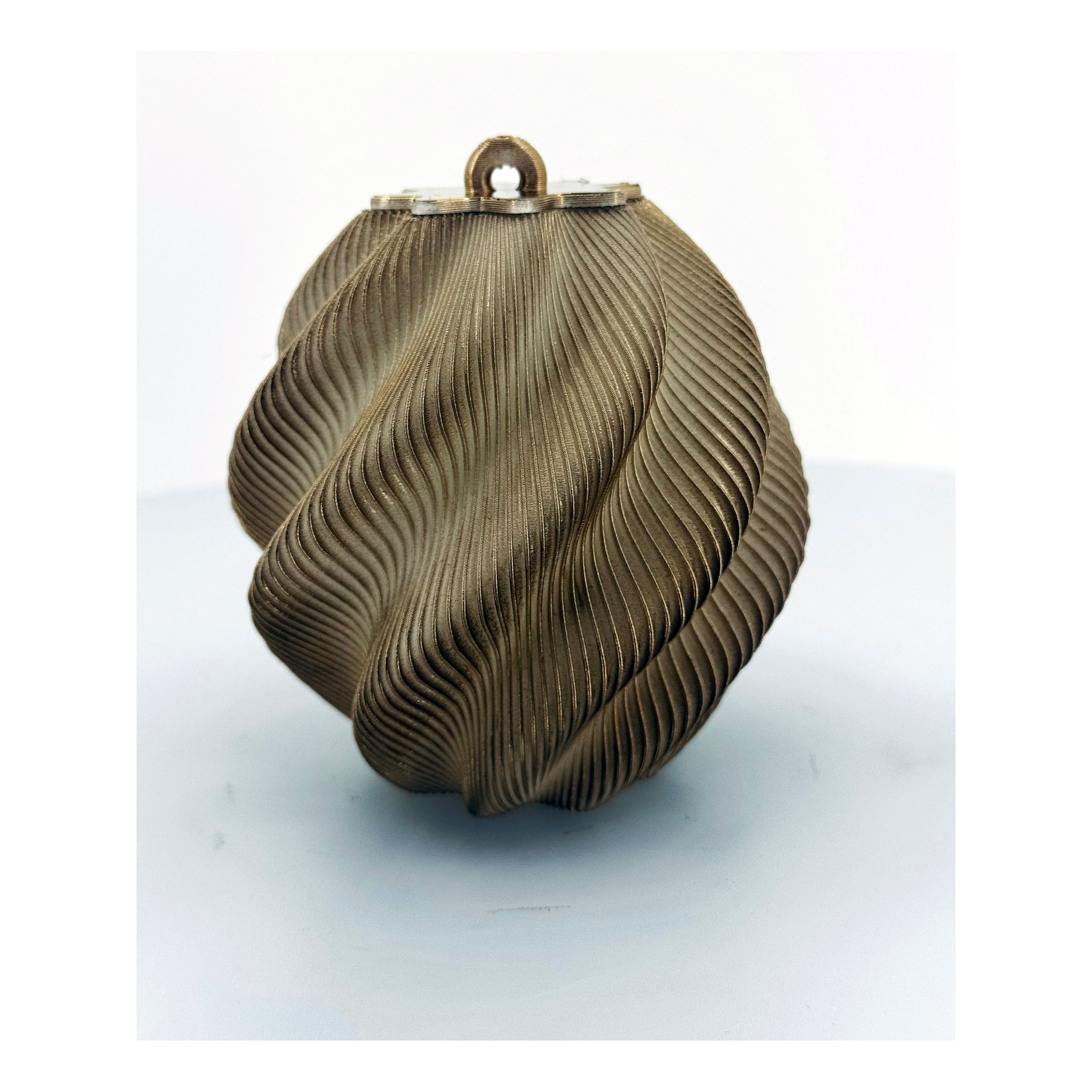 Ornament - Plisee Spiral 4 pcs - Ornament decorativă sculpturală de la Artema Concept