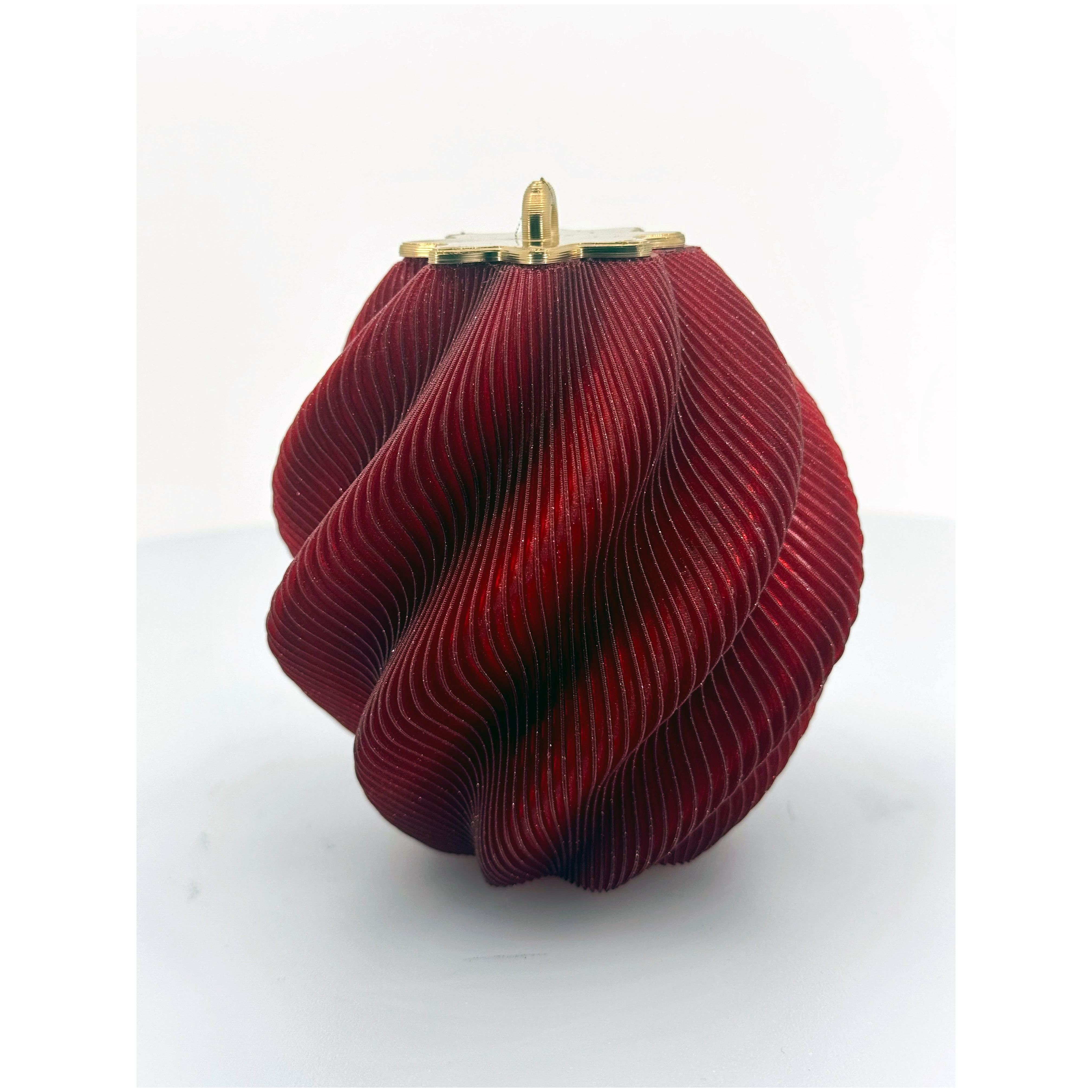 Ornament - Plisee Spiral 4 pcs - Ornament decorativă sculpturală de la Artema Concept
