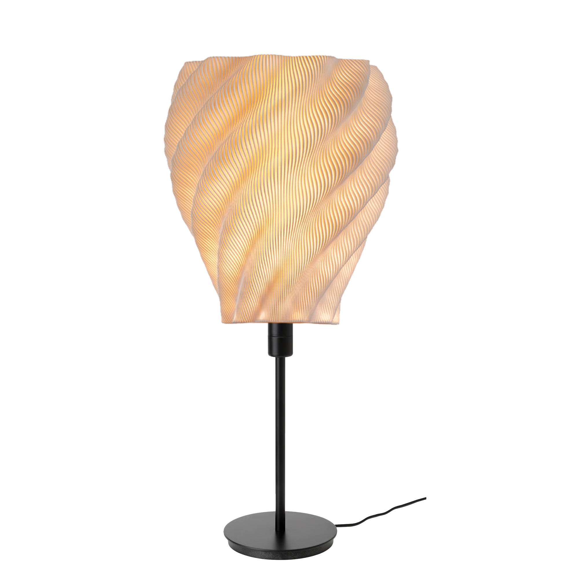 Plisee Twist – light decorativă sculpturală de la Artema Concept