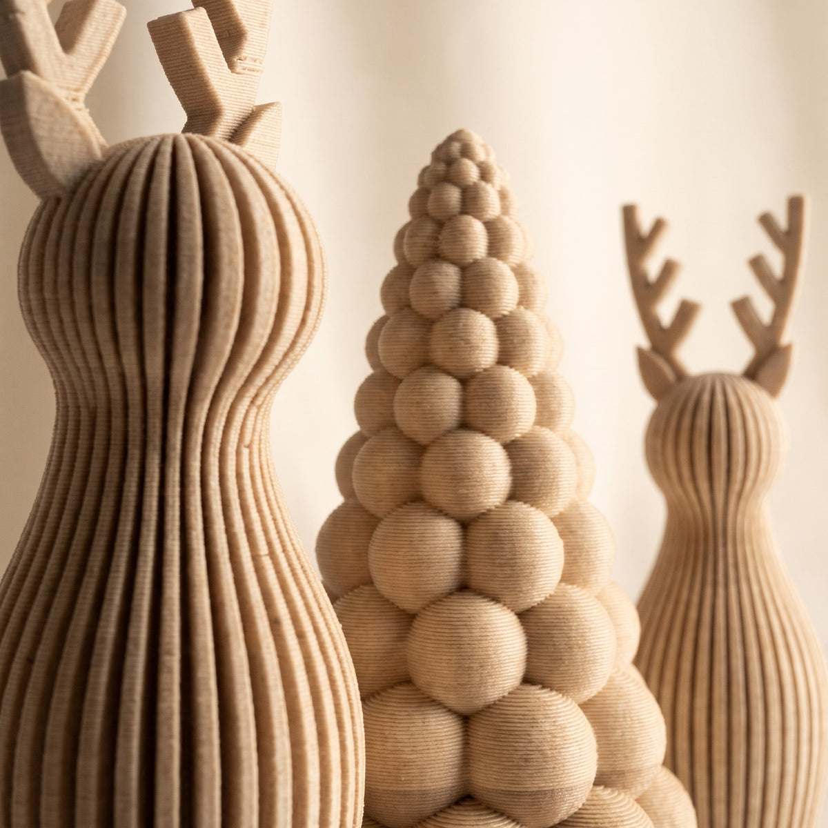 Set Nordic Family – Bej – ARTEMA Crăciun 2026, detaliu textură