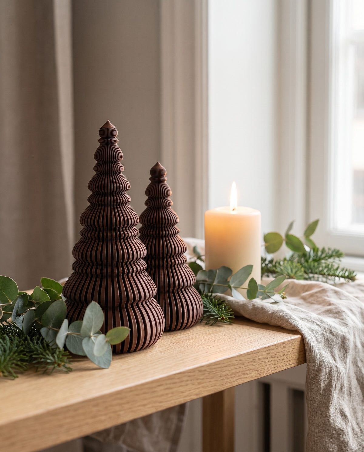 Set Ribbon Duo – Dark Cooper – ARTEMA Crăciun 2026, ambient