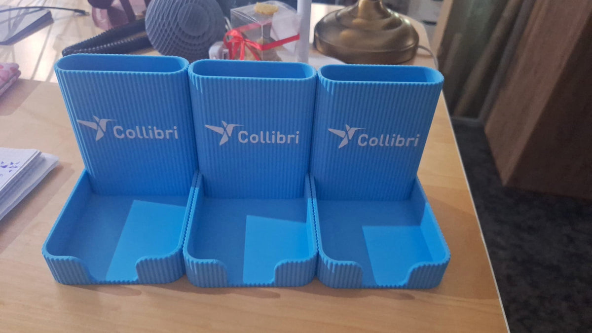 Zipper / Collibri — Un objet de bureau personnalisé