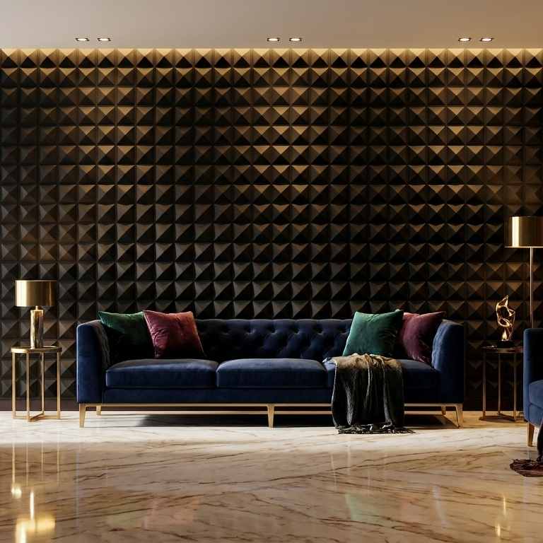 Plăci perete Diamond — perete statement, Artema Concept