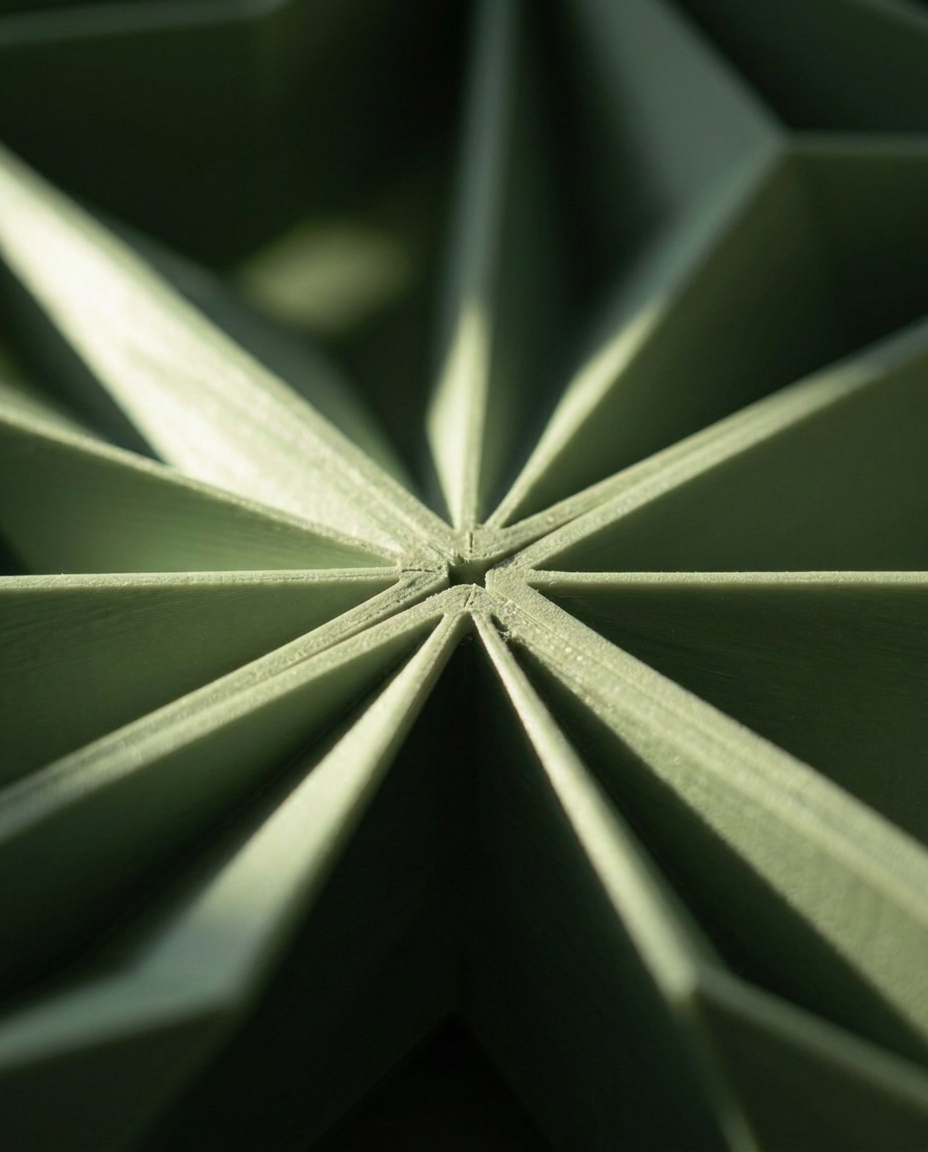 TERRA verde salvie — detaliu relief