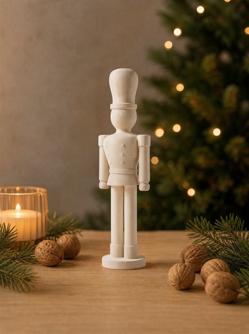 Spărgător de Nuci Classic whitewood – ARTEMA Crăciun 2026, ambient festiv