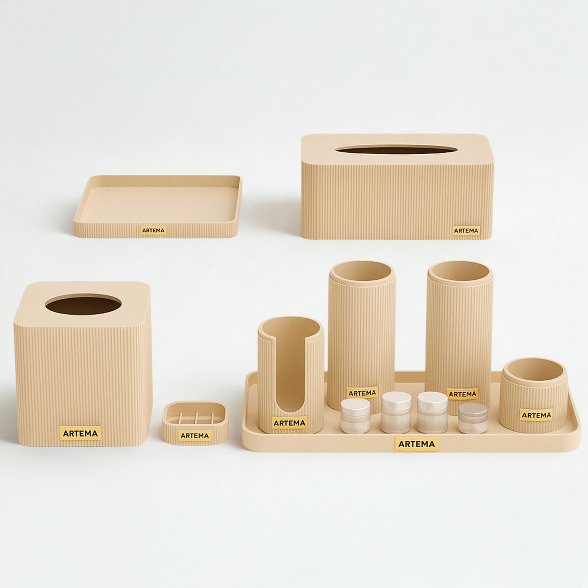 Bathroom Set - Ivory