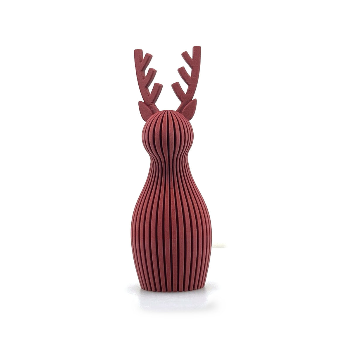 Ren mare 18 cm – Burgundy Red