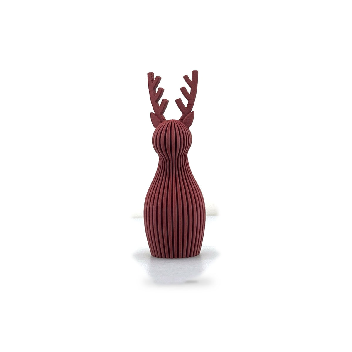 Ren mic 14 cm – Burgundy Red