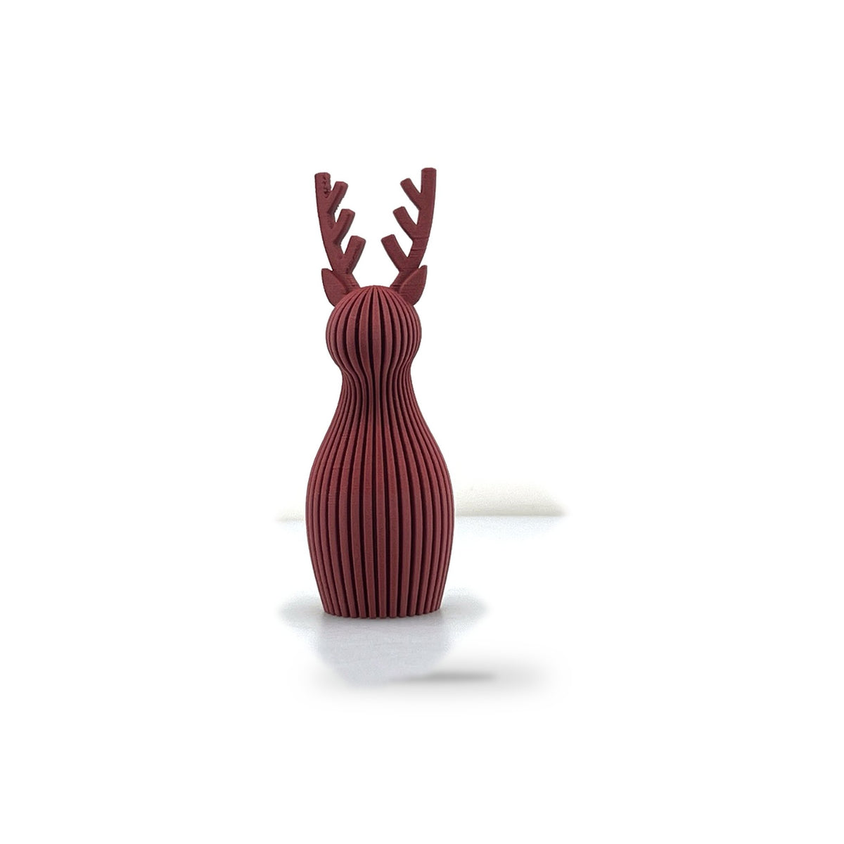Ren mic 14 cm – Burgundy Red