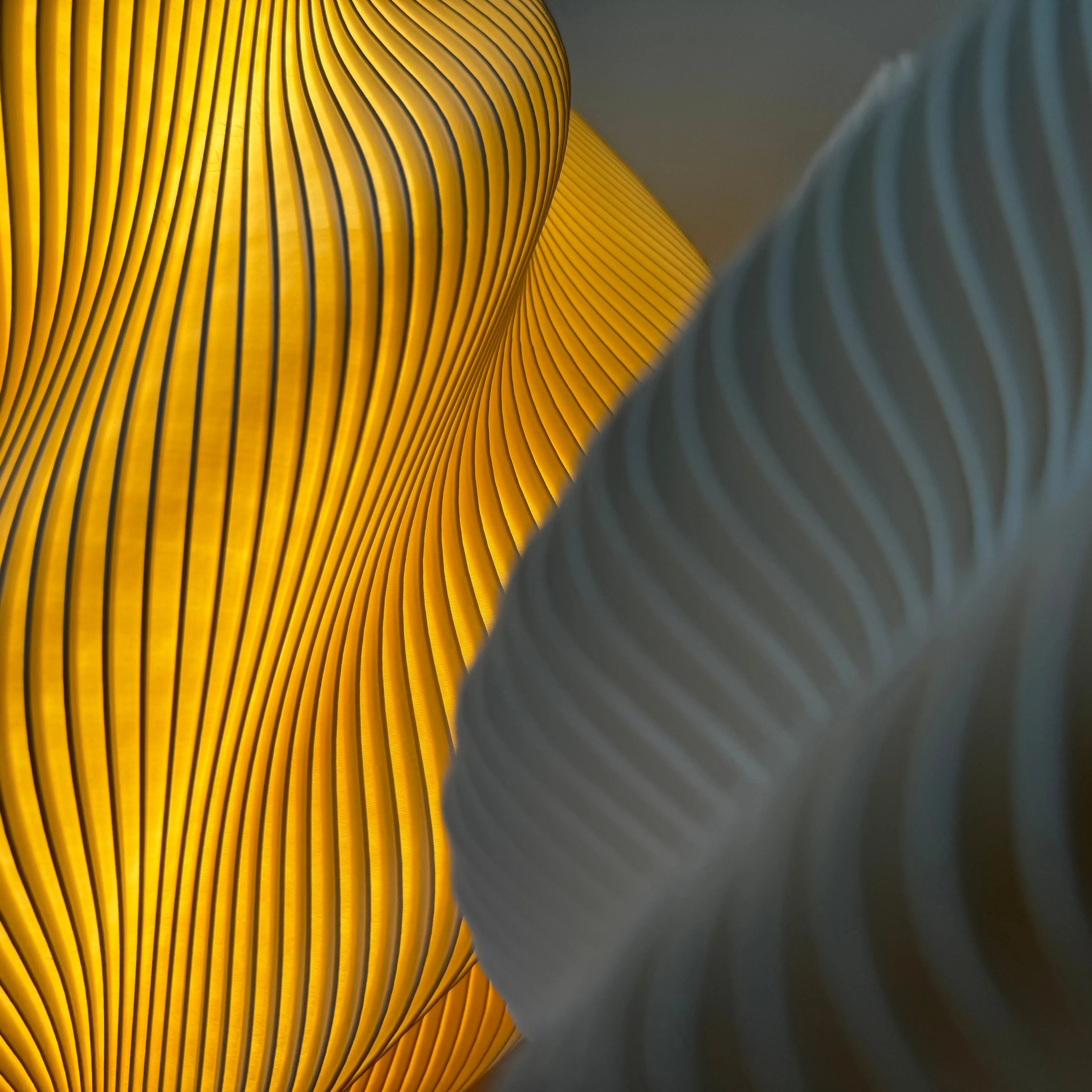 Selene Lamp Gold Edition - sculptural decorative light from Artema Concept